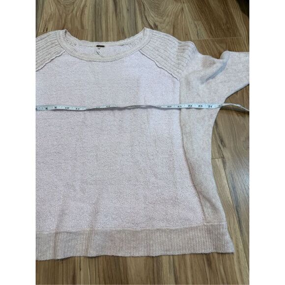 Free People Sweater Oversized Two Tone Dolman Sleeve Sz S - Picture 5 of 6